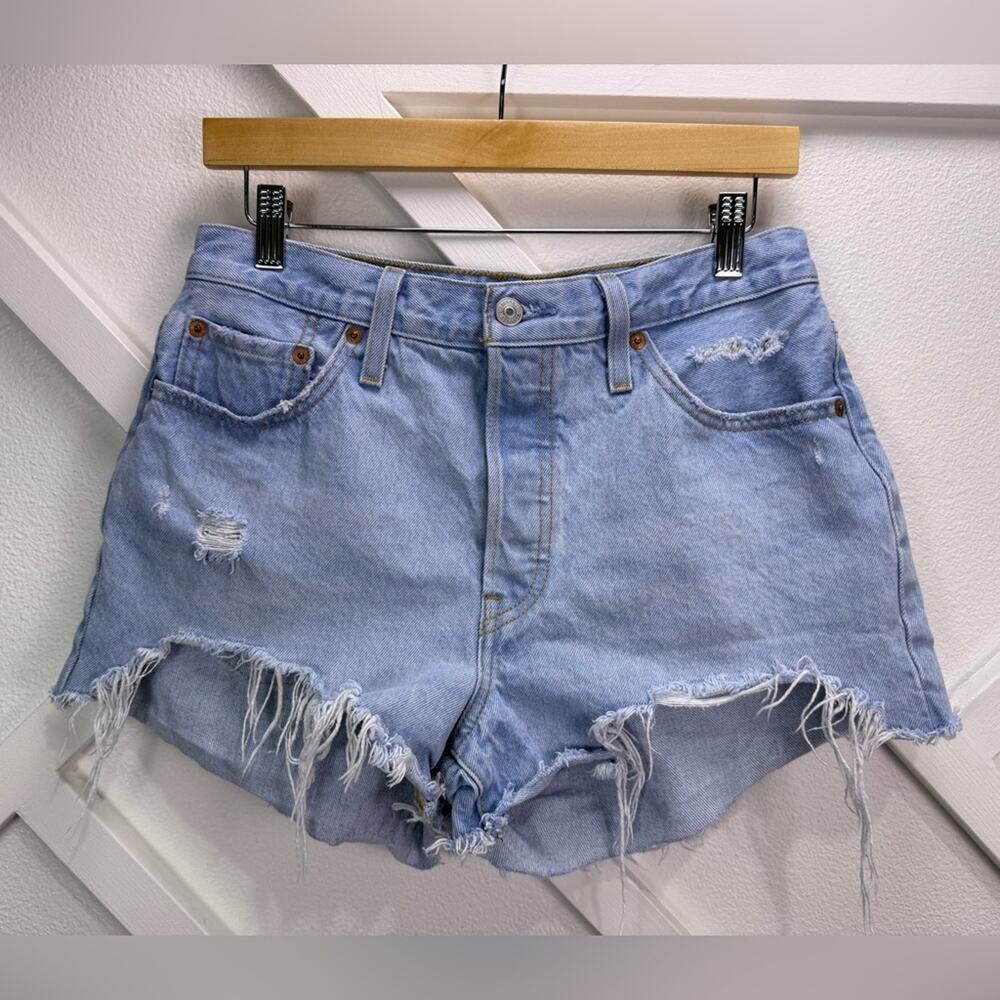 Levi’s 501 Original Jean Shirts In Ojai Top Size 29 - Picture 2 of 12